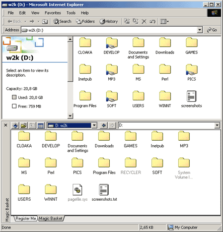 Magic Basket Screenshot